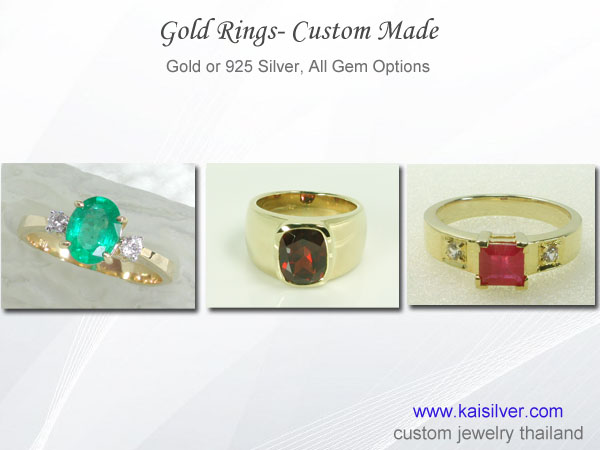 gold rings for men and women