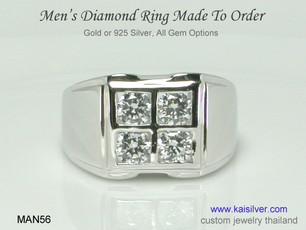 kaisilver diamond rings 