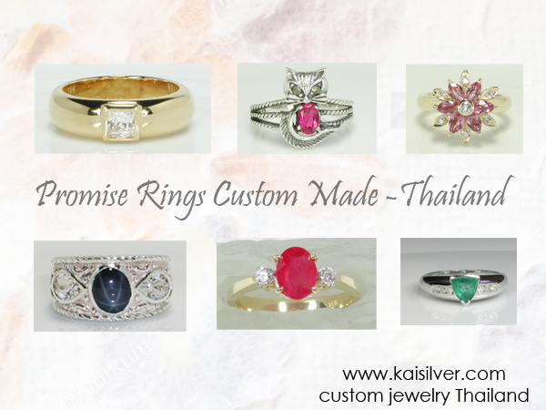gemstone promise ring