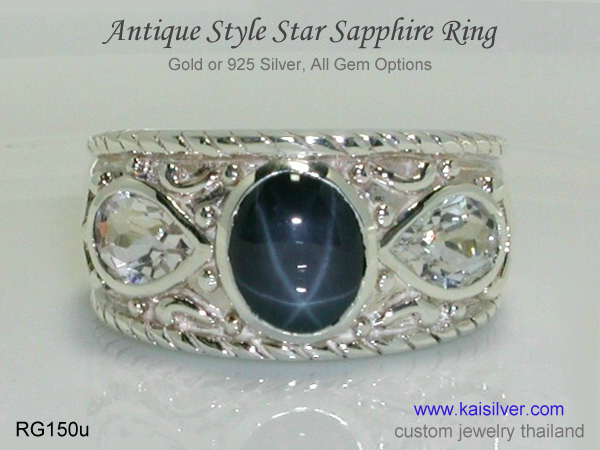 antique silver ring