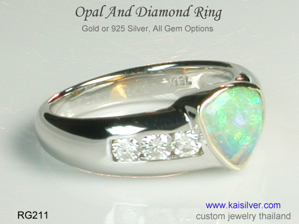 promise ring diamonds white gold
